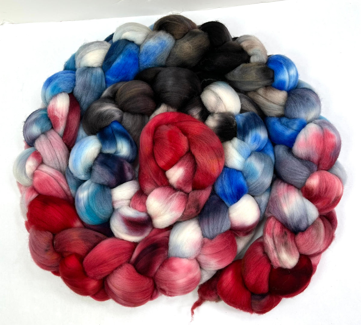 Day's End 0925-03 - 8.2 oz Targhee wool combed top, roving, spinning fiber, handspinning, felting, needle felting, weaving supplies