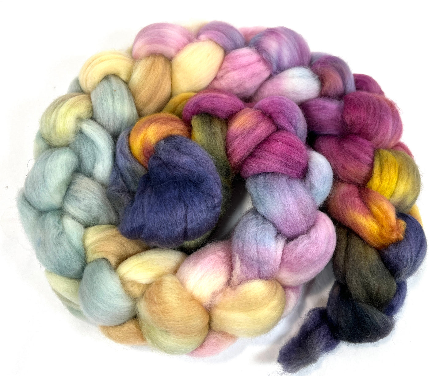 Day's End 0115-03, 4 oz Polwarth wool combed top, roving, spinning fiber, handspinning, felting, needle felting, weaving supplies