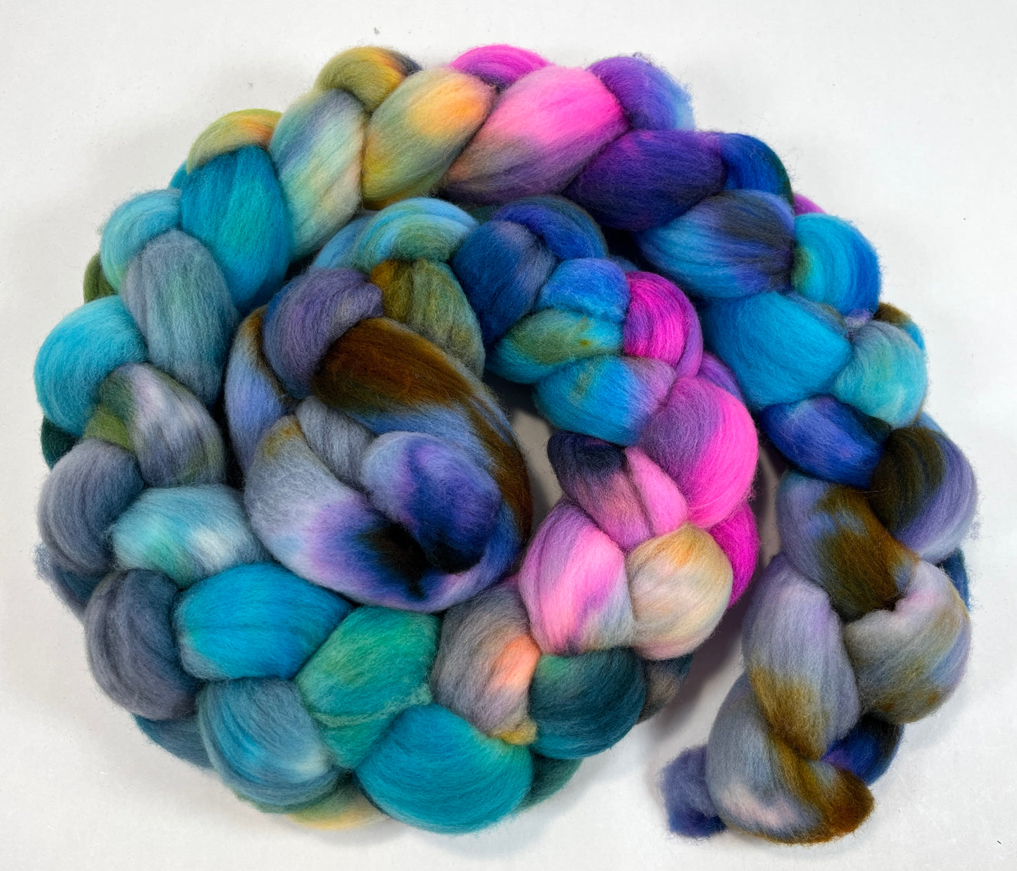 Day's End 1014-01, 6.2 oz Targhee wool combed top, roving, spinning fiber, handspinning, felting, needle felting, weaving supplies