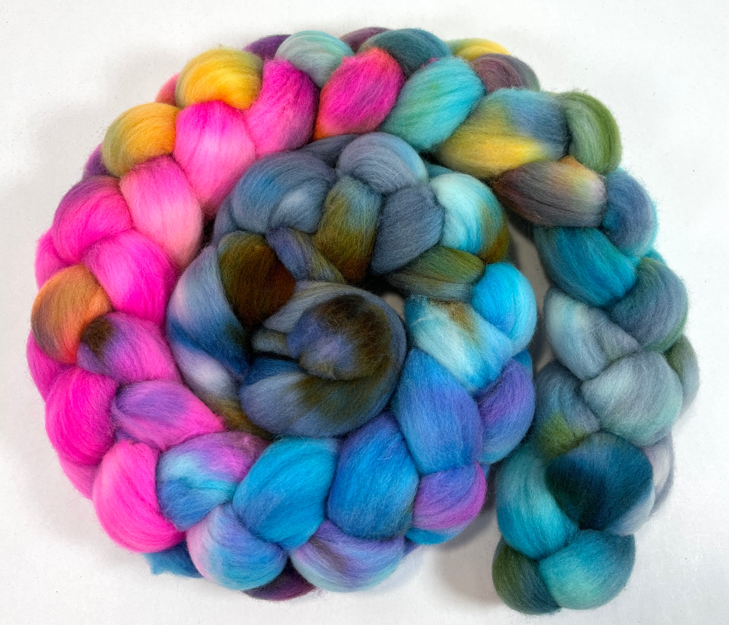 Day's End 1014-02, 6.3 oz Targhee wool combed top, roving, spinning fiber, handspinning, felting, needle felting, weaving supplies