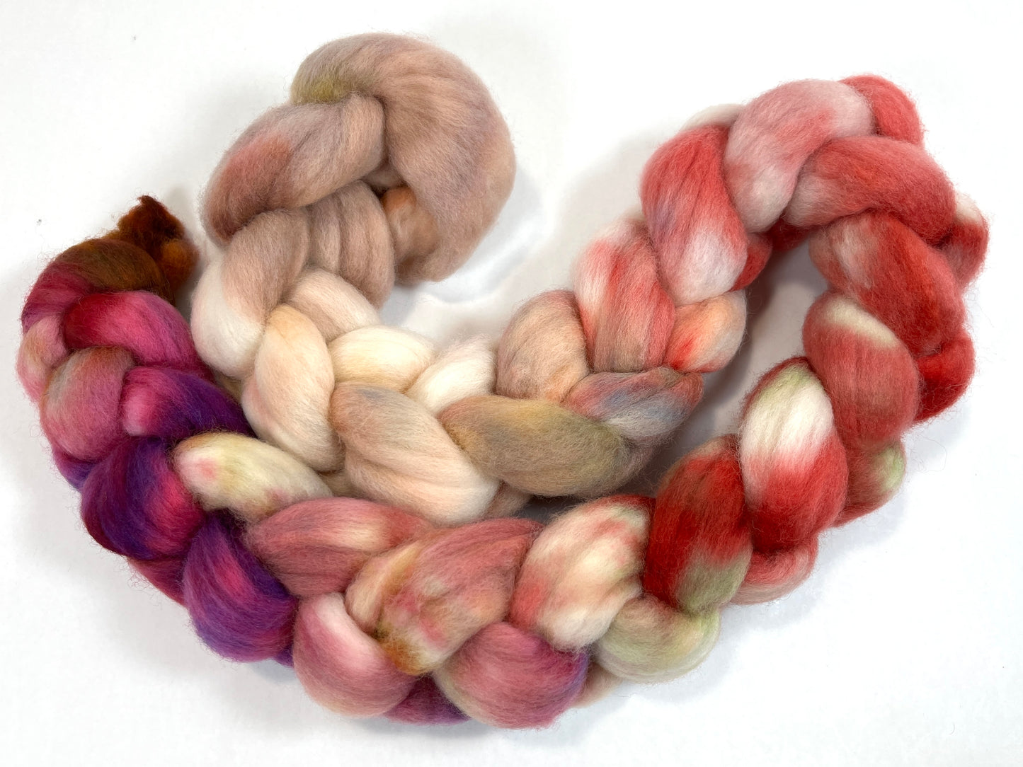 Day's End 1229-03, 4 oz Cormo wool combed top, roving, spinning fiber, handspinning, felting, needle felting, weaving supplies