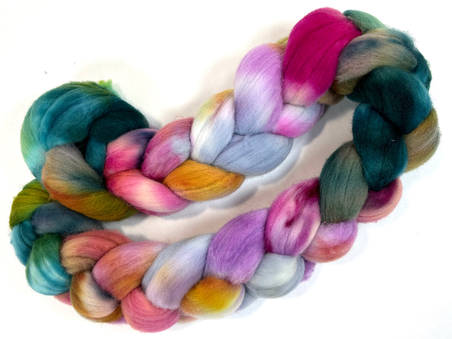 Day's End 1223-02 - 4.4 oz Targhee wool combed top, roving, spinning fiber, handspinning, felting, needle felting, weaving supplies
