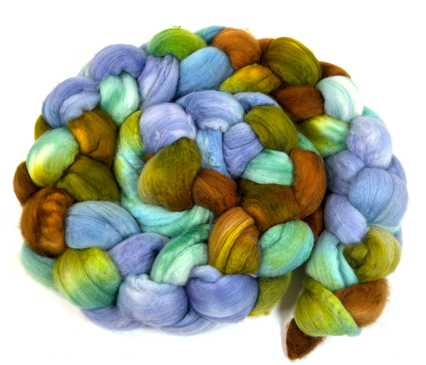 Gaia SC - 4 oz 14.5 micron Merino wool combed top, roving, spinning fiber, handspinning, felting, needle felting, weaving supplies