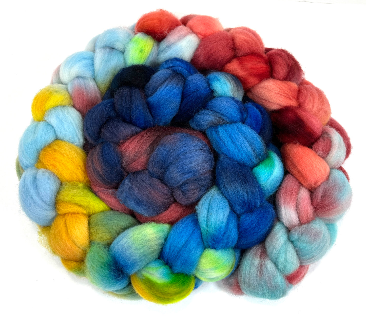 Day's End 0828-02B, 6.8 oz Targhee wool combed top, roving, spinning fiber, handspinning, felting, needle felting, weaving supplies