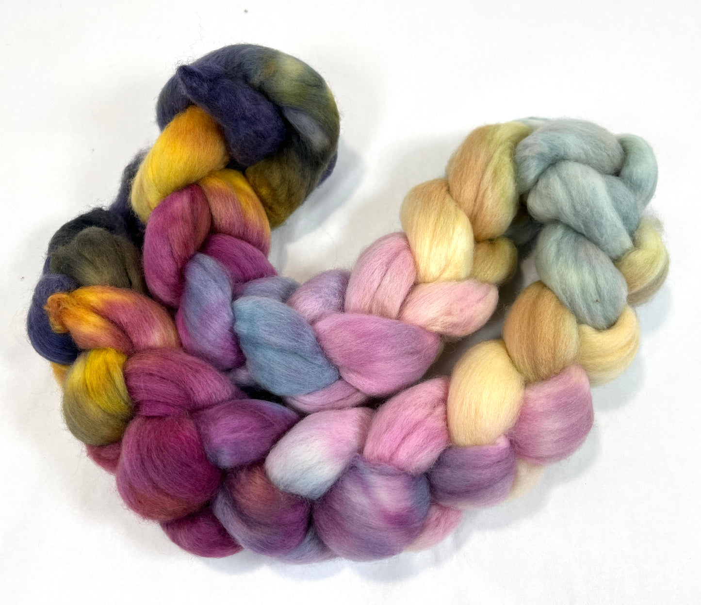Day's End 0115-03, 4 oz Polwarth wool combed top, roving, spinning fiber, handspinning, felting, needle felting, weaving supplies