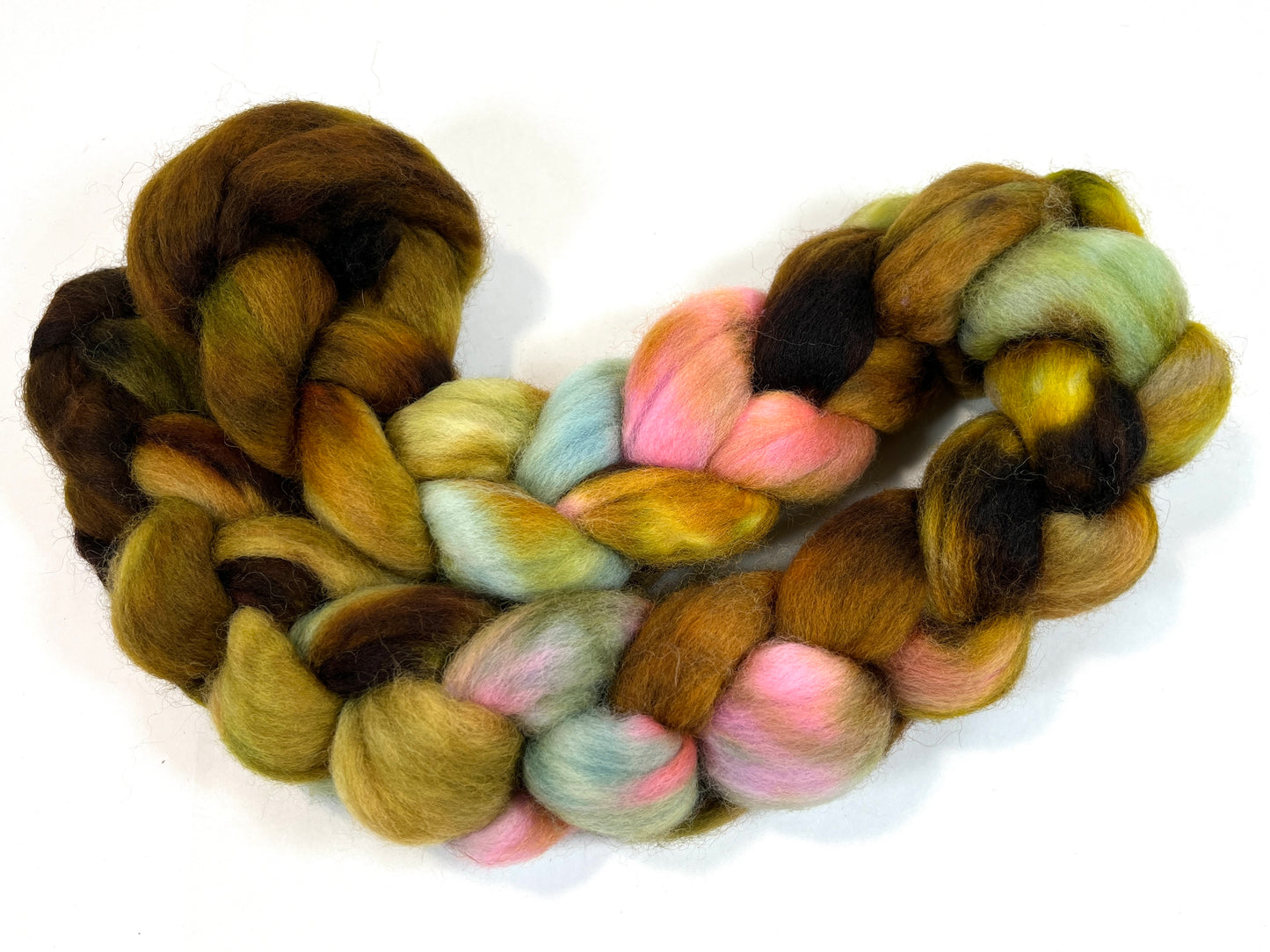 Day's End 0410-02 - 4.5 oz Corriedale wool combed top, roving, spinning fiber, handspinning, felting, needle felting, weaving supplies