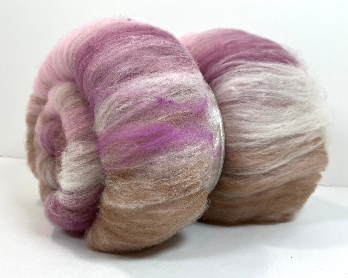 Crayon Box Batt 1027-03 - 3.5 oz Soft wool, NO SPARKLE, spinning fiber, drumcarded, handspinning, nuno, felting wool