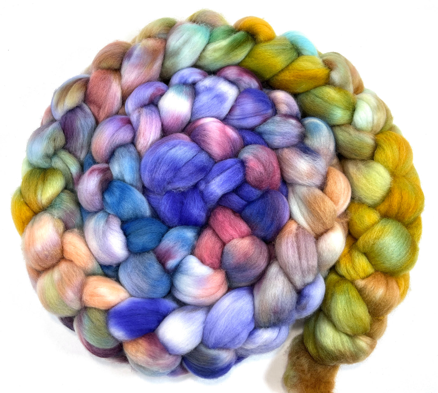 Day's End 0805-01, 7.5 oz Polwarth wool combed top, roving, spinning fiber, handspinning, felting, needle felting, weaving supplies