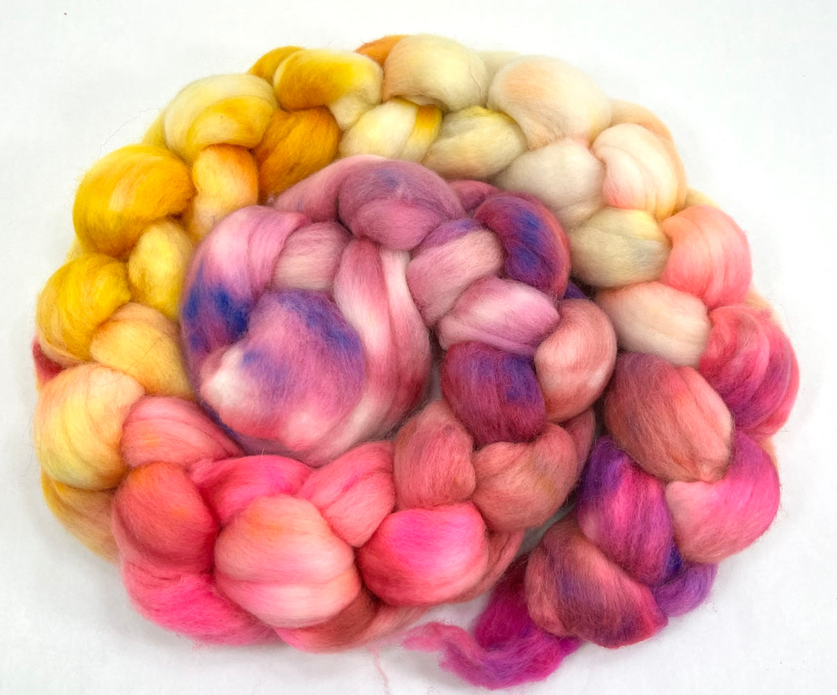 Day's End 0922-02 - 4.6 oz Falkland Merino wool combed top, roving, spinning fiber, handspinning, felting, needle felting, weaving supplies