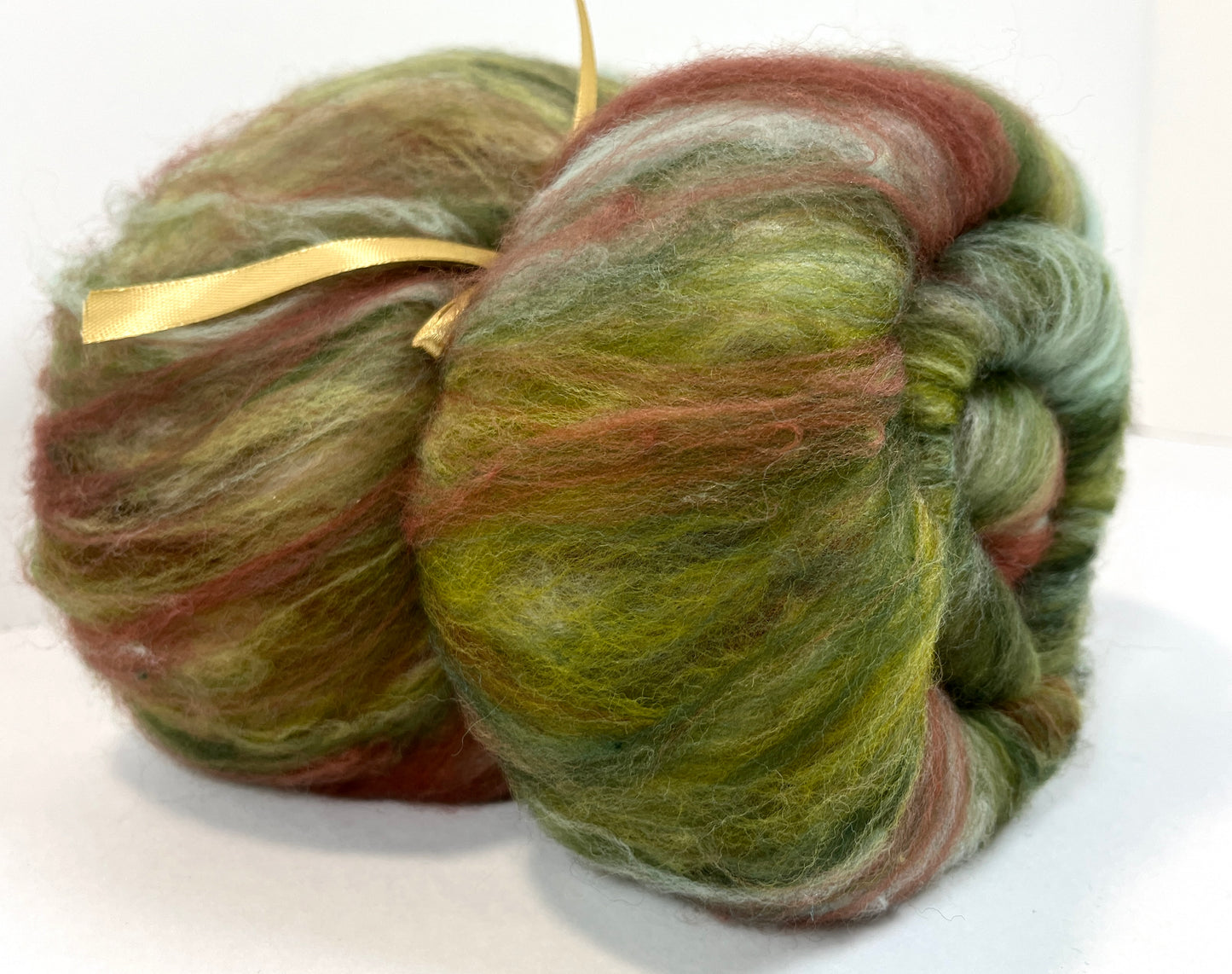 Crayon Box Batt 0922-01 - 3.6 oz Soft wool, NO SPARKLE, spinning fiber, drumcarded, handspinning, nuno, felting wool