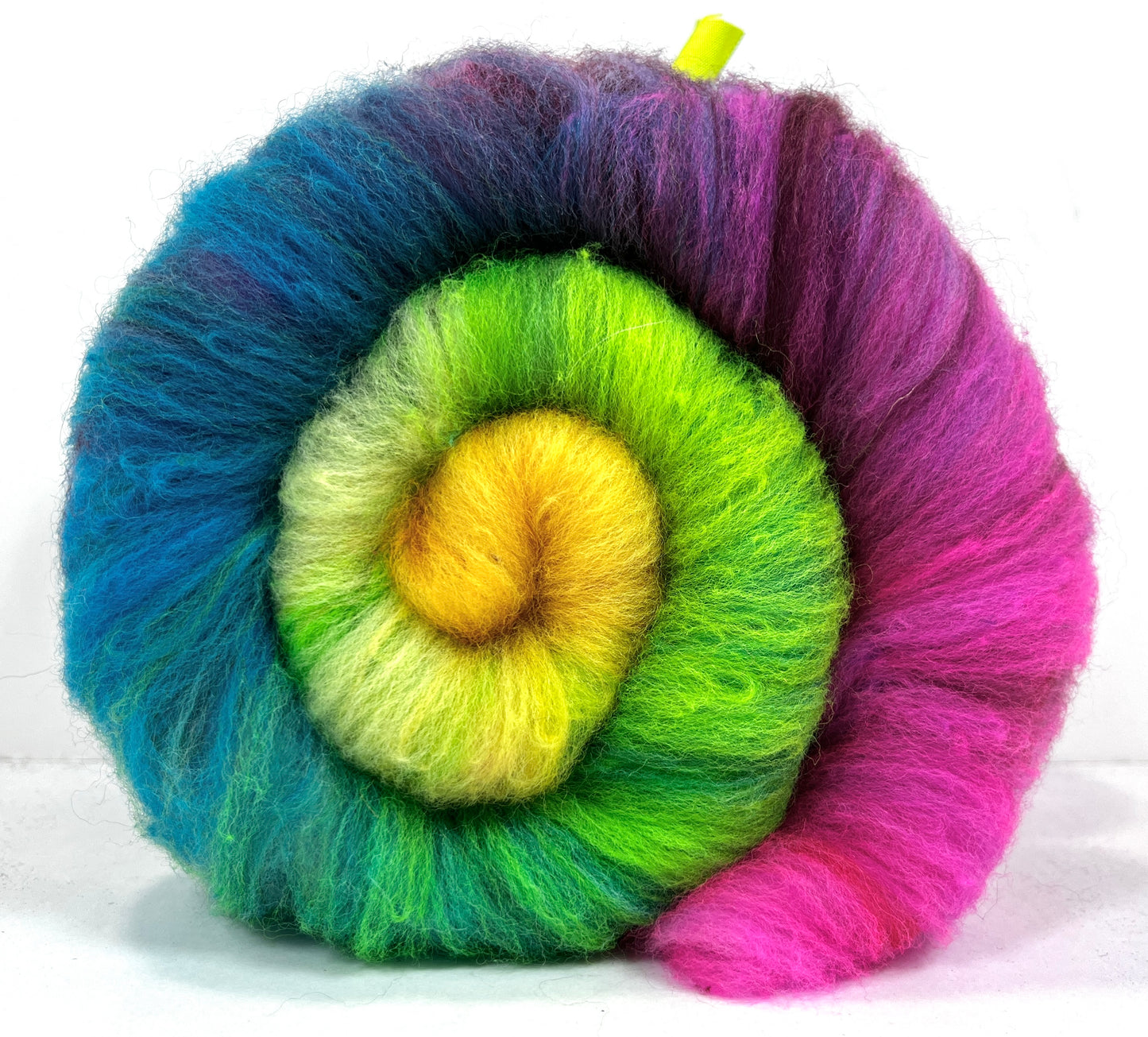 Crayon Box Batt 0214-01, 3.6 oz Soft wool, NO SPARKLE, spinning fiber, drumcarded, handspinning, nuno, felting wool
