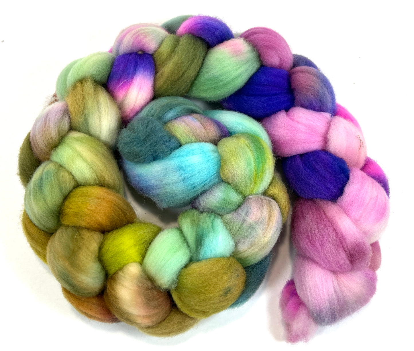 Day's End 0821-01, 4 oz Targhee wool combed top, roving, spinning fiber, handspinning, felting, needle felting, weaving supplies