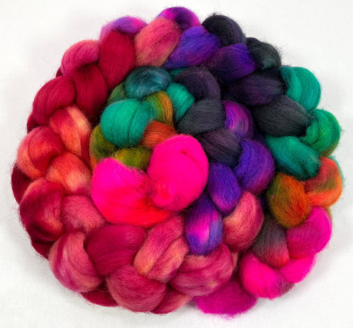 Limited Edition Fantasmic - 4 oz BFL wool combed top, roving, spinning fiber, handspinning, felting, needle felting, weaving supplies