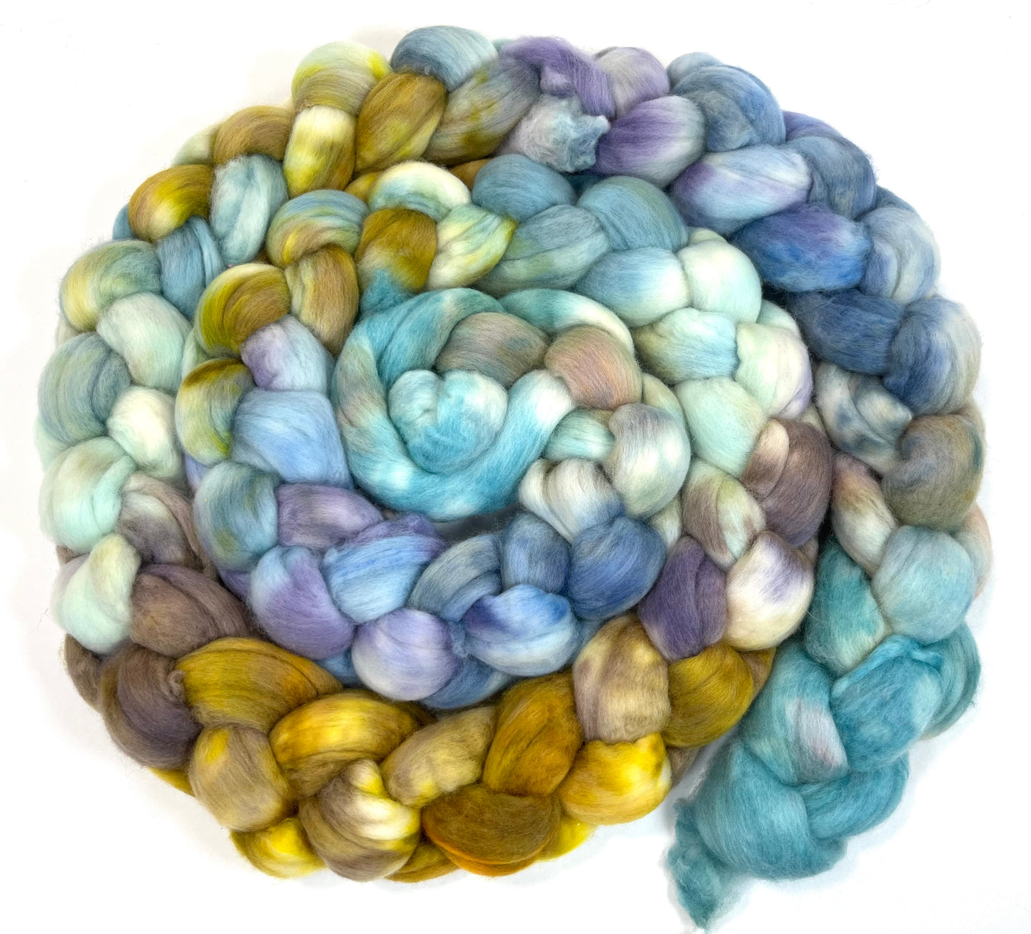Day's End 0506-08 - 8.6 oz 18.5 micron Merino wool combed top, roving, spinning fiber, handspinning, felting, needle felting, weaving supplies