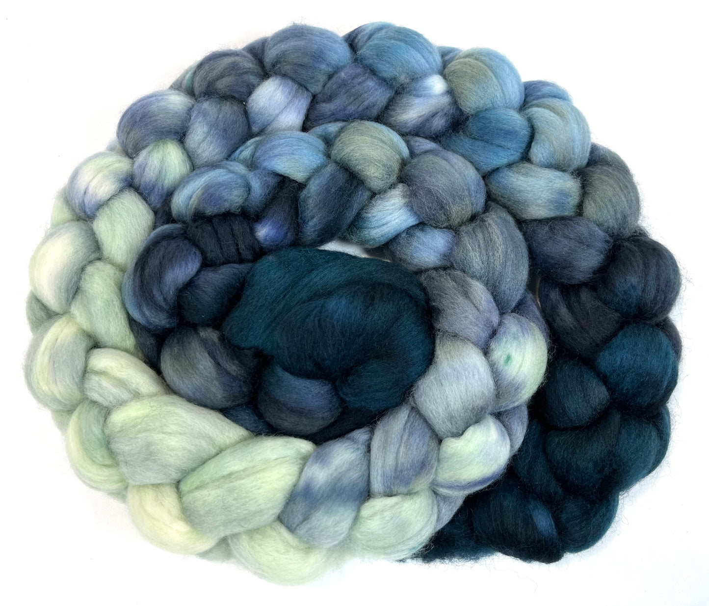 The River Styx Oopsie, 4 oz Falkland Merino wool combed top, roving, spinning fiber, handspinning, felting, needle felting, weaving supplies