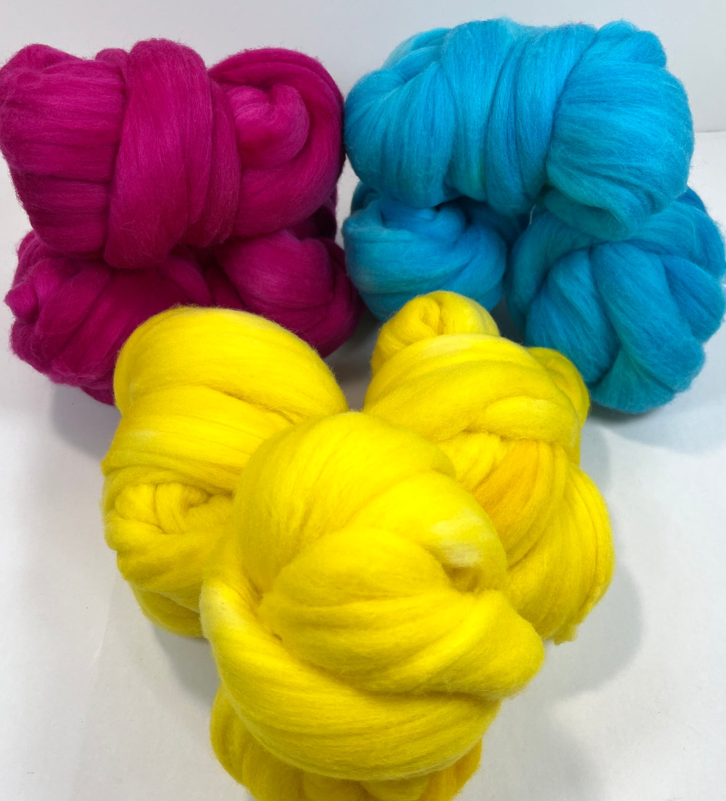 Reserve Listing for Molly- CMY 6 oz each color on Targhee